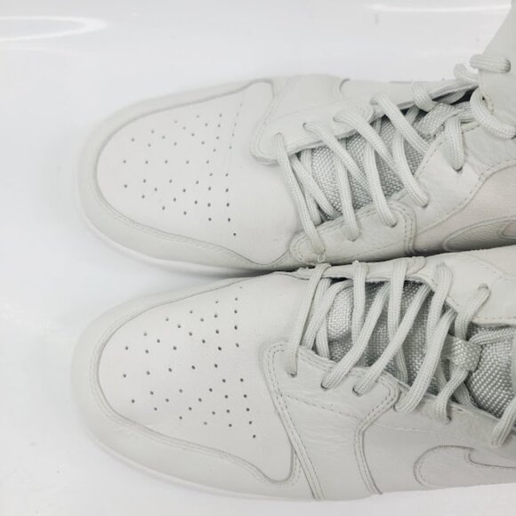 Jordan Women's White 1 Rebel A01530-100 Mid-Top Lace Up Athletic Sneaker Sz 10.5 - Picture 4 of 8